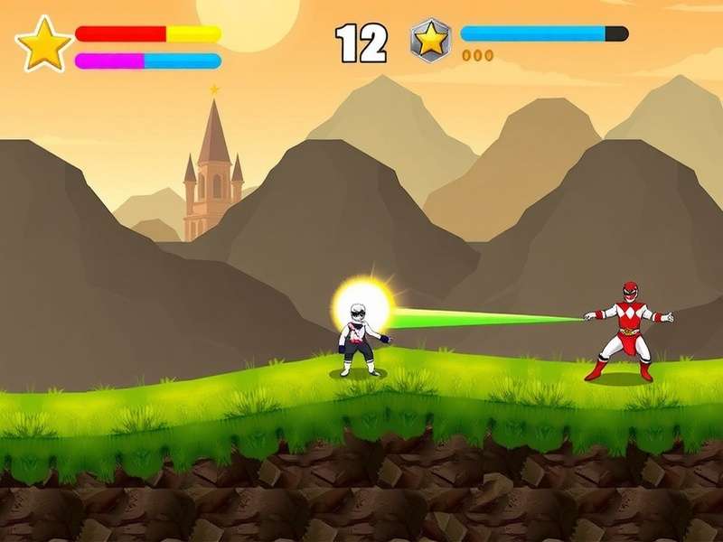 Lassi Power Rangers Gameplay Screenshot